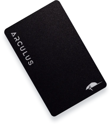 Arculus metal key card